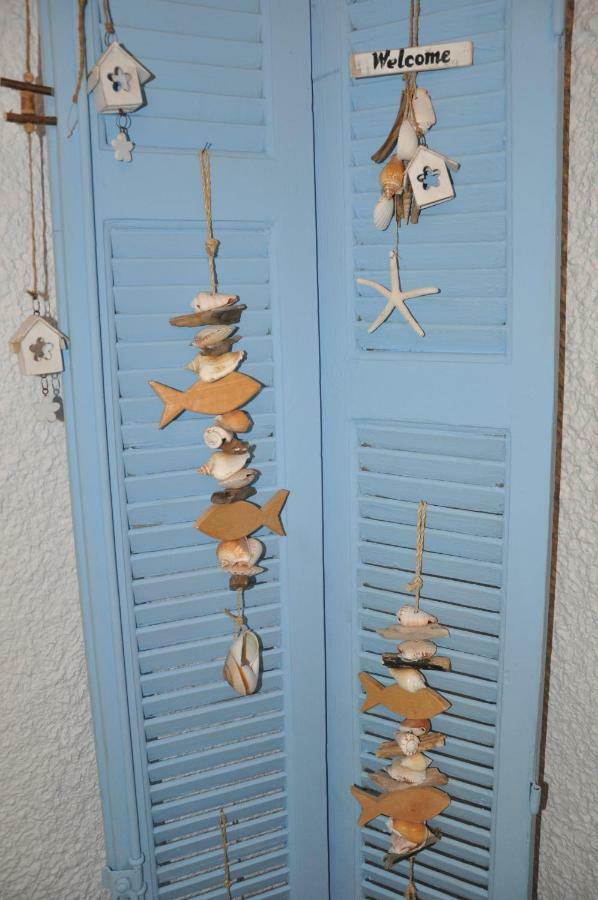 Ferienwohnung Holidey House In Skala Fourkas 150M From The Sea Exterior foto